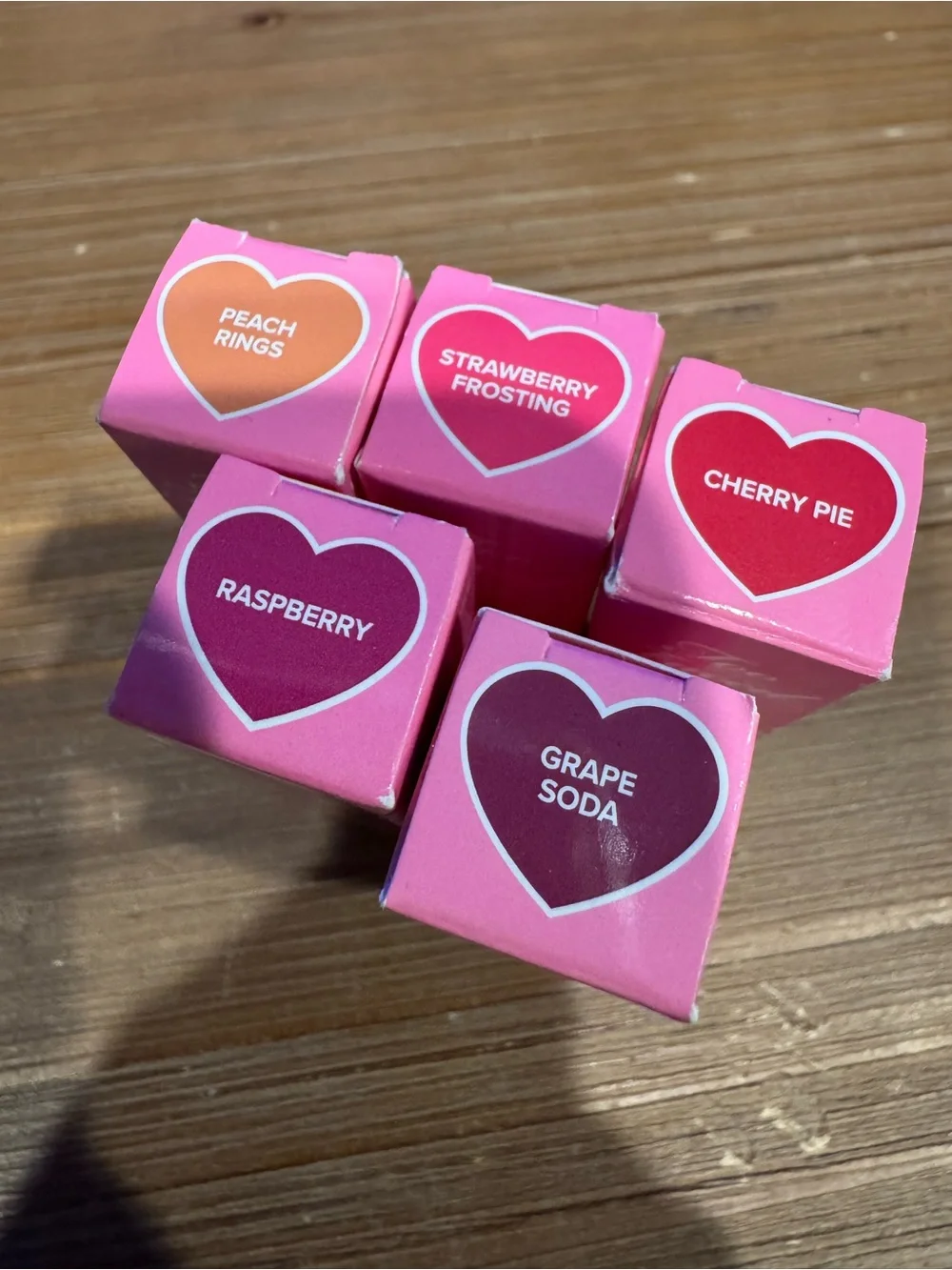 Too Faced Kissing Juicy Tint Lip Tint Set of 5 Variety
